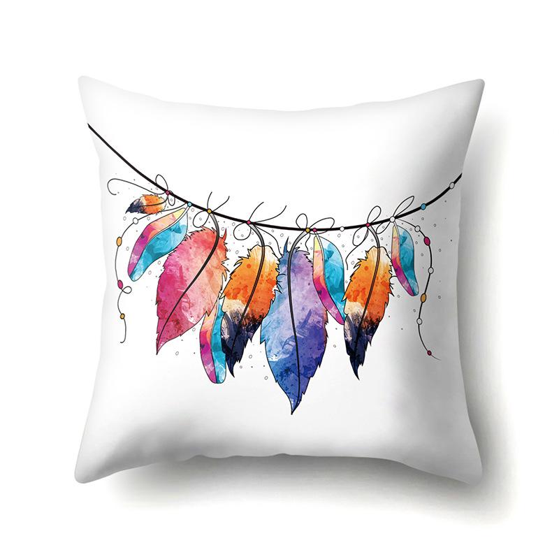 Dreamcatcher Boho Polyester Pillowcase Car Decoration Home Print Bedside Sofa Pillowcase