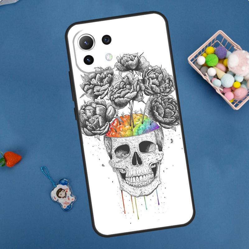 Anatomy Brain Case For Xiaomi 14 13 15 Ultra 11T 12T 13T 14T Pro POCO X7 Pro X3 X5 F5 F6 M6 X6 Pro Cover