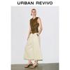 Women's Retro Cotton-Linen Blend Vest
