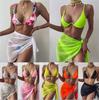 Women's Chiffon Tie-up Shawl Swimwear Cover-up (Excludes Bikini and Bottoms)