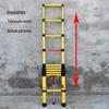 Adjustable Electric Telescopic Ladder with Fishing Rod Holder
