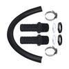 Rain Barrel Connector Kit Water Collection Home Outdoor Chores with Hose