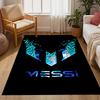 Messi's Legacy Soccer Floor Rug Office Rug Design for Hallway Game Room Decorate room Bedrooms Antislip Carpet Office home decor