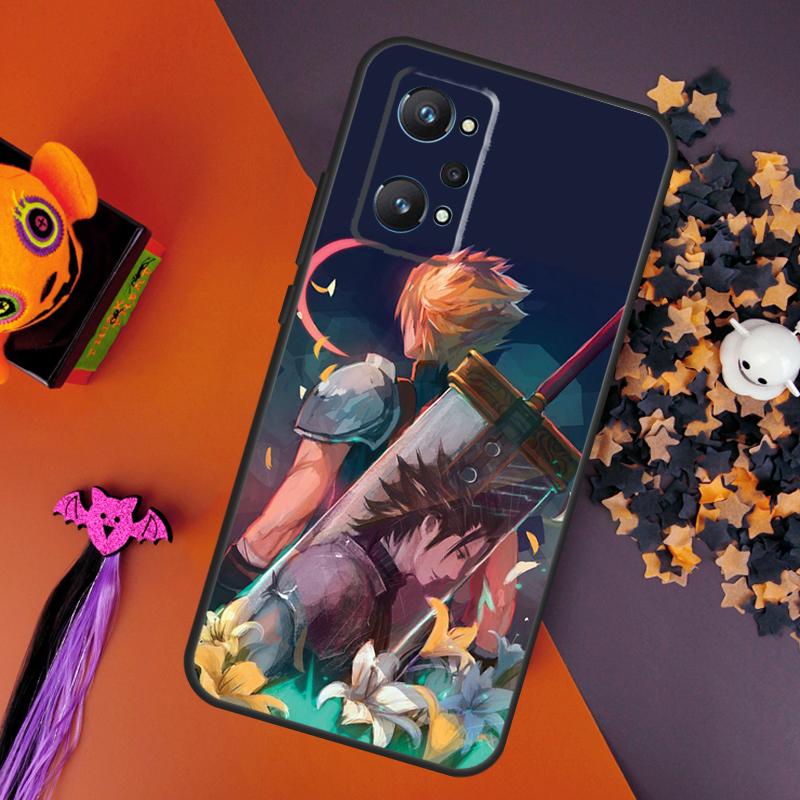 Final Fantasy VII For Realme GT Neo 5 3 2 C55 C35 C33 C31 C30 C25 C21Y C15 C11 Realme 10 8 9 11 Pro Plus Case