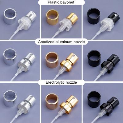 13Mm 15Mm 18Mm Bottle Cap Fine Mist Sprayer Bottle Sprayer Used For 15Mm Bayonet Type Aluminum Perfume Bottle Matching Nozzle