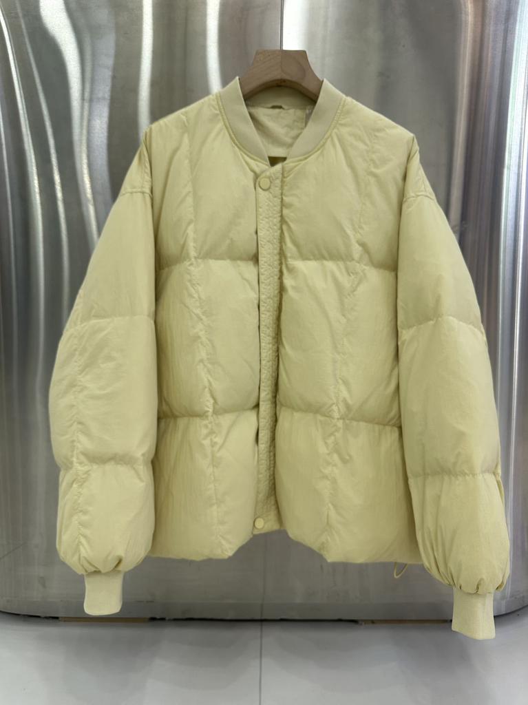 Baseball collar down jacket women's short winter new small loose casual thickened bread jacket outside