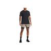 Under Armour UA Vanish Elite Logo Print Two-In-One Drawstring Mid-Rise Casual Shorts Men shorts Brown 1378604-203