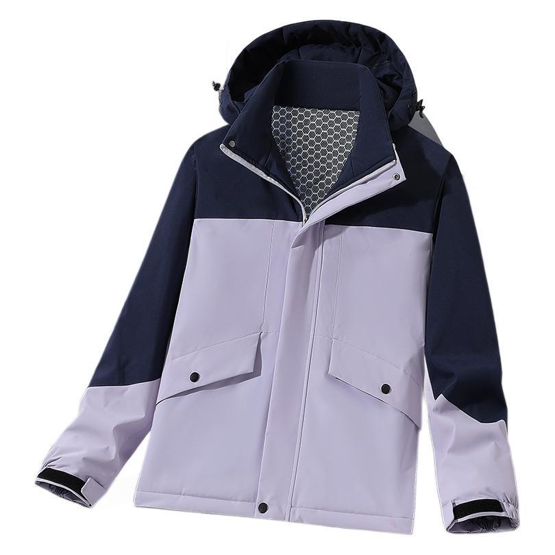Unisex Windproof Waterproof Cotton Down Jacket with Velvet Lining – Thickened for Warmth and Cold Protection
