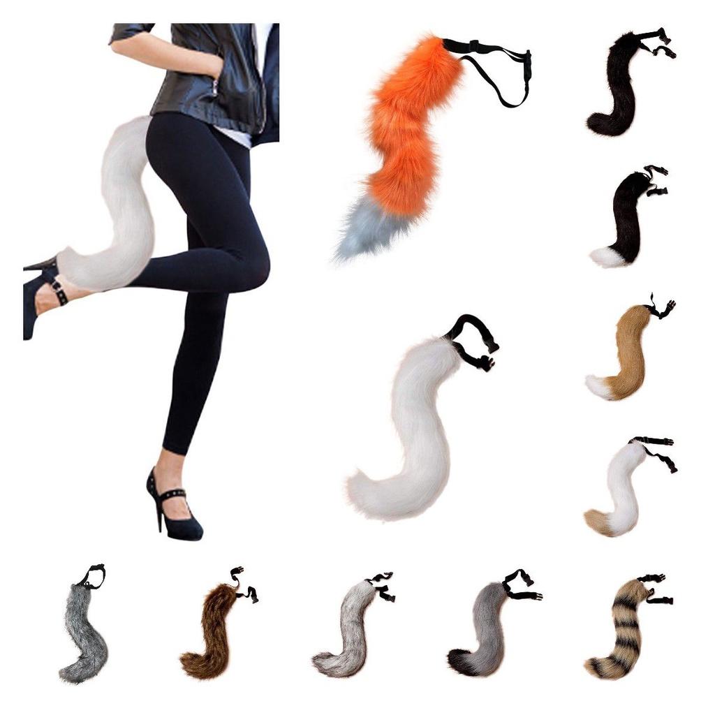 Soft And Fluffy Beast Tail For Halloween Christmas And Animal Roleplay