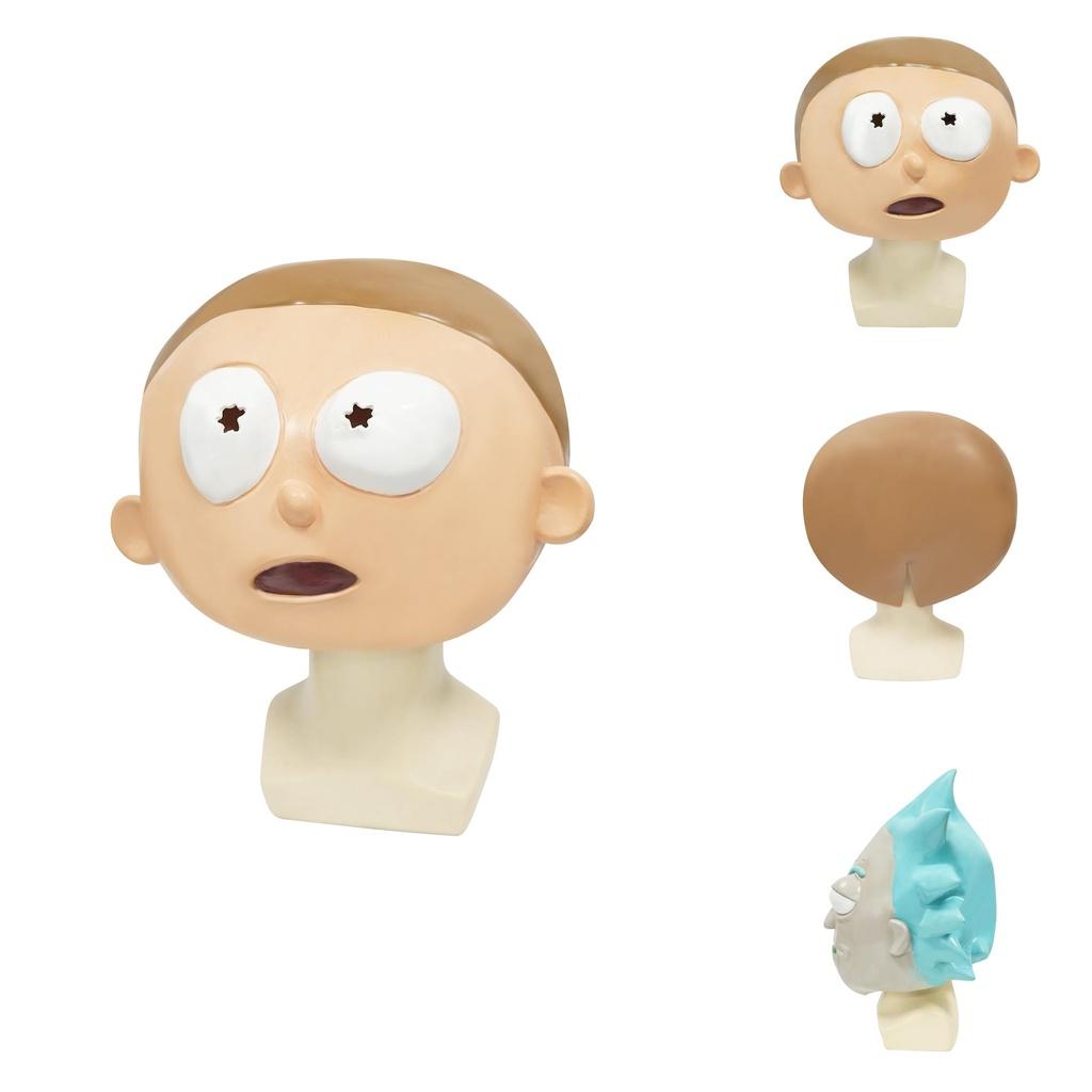 Rick And Morty Professor Latexmaske Halloween Anime Cosplay Kopfbedeckung DIY Spaß Geeignet für verschiedene Festivals