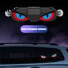 Devil Eye Car Window Light 1/3Pcs Solar Demon for Window, LED Interior Lamp with Suction Cup, Dynamic Auto Windshield Ambient