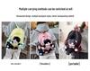 Cute Kitten Color-Block Cartoon Plush Schoolbag - Large Capacity Backpack for Female College Students