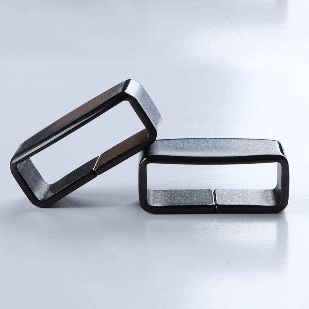 Watch Strap Keeper for Seiko 18mm 20mm Stainless Steel Watch Band Loops Metal Ring Buckle Accessories Holder Locker for Garmin