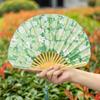Ancient-Style Shell Fan, Chinese Folding Fan, Portable and Compact for Summer, Hanfu Sword Fan, Special Fan for Photography and Dance