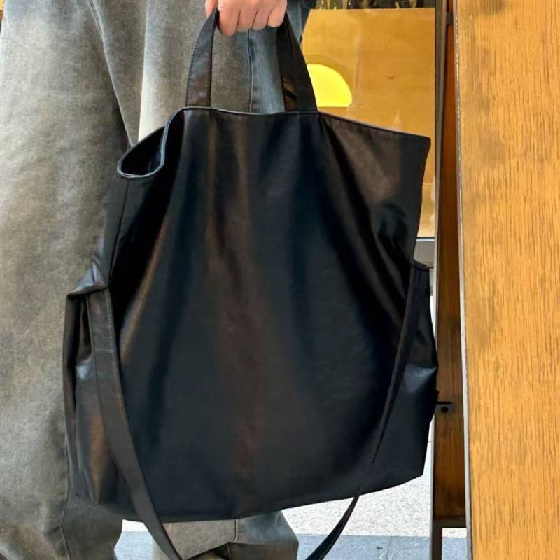 Pu Tote Bag With Magnetic Closure For Daily Urban Commuting