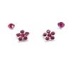 Les Trésors De Lily [J6250] - 2 Pairs of Pink 'Sissi' Earrings