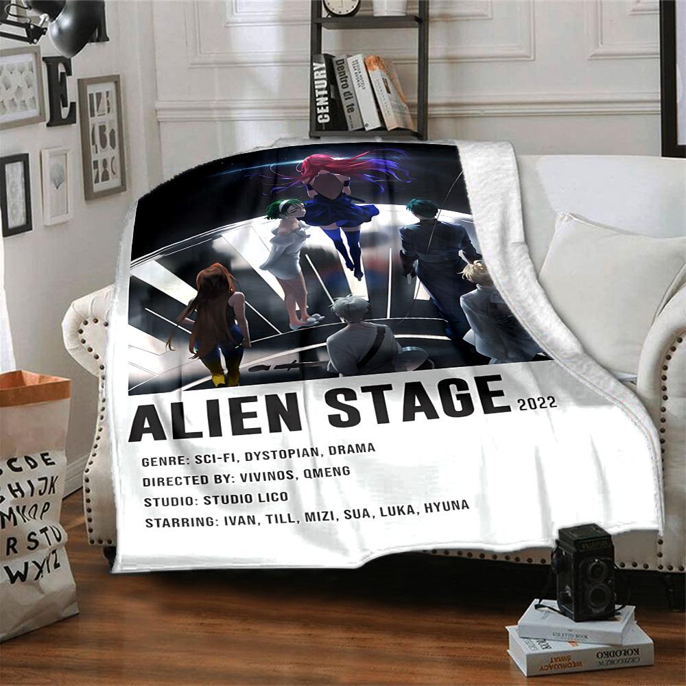 1pc Fantasy Anime Characters Flannel Blanket for Super Soft Cute Comfort Blanket for Travel Bedding Couch Sofa Blanket Y7309