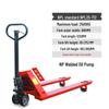 Junlun NPL 2.5-Ton Low Profile Manual Hydraulic Pallet Jack CN Plug (adapter Included)
