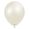 Kalisan Aura Latex Balloons Ivory White, Beige, Cream, 12Cm, 50Pcs.