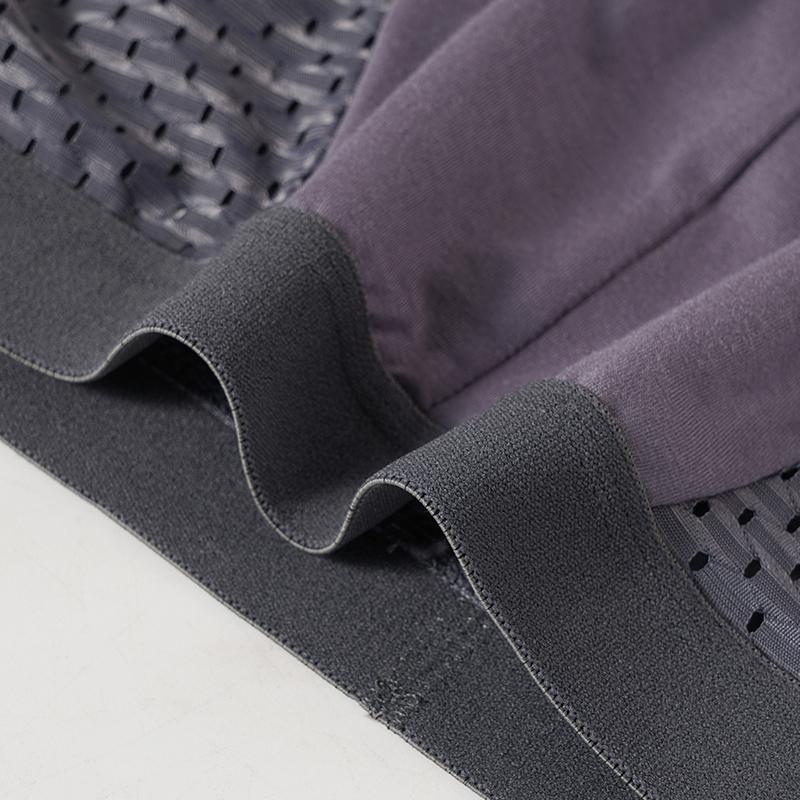 Men's Breifs Panties Boxers Male Hombre Breathable Mesh Ice Silk Men's Intimate Underpants Men Solid Color Underwear