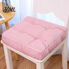 Comfortable Floor Pillow for Tatami Modern Stylish Chair Cushion, Ultra Soft Square Geometric or High-elastic PP Cotton Office Pad Plant Prints,
