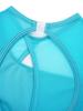 Kids Girls Ballet Dress Lyrical Dance Costume Dancewear Sleeveless Cut Out Gymnastics Leotard for Dancing Children Ice Skating Dresses