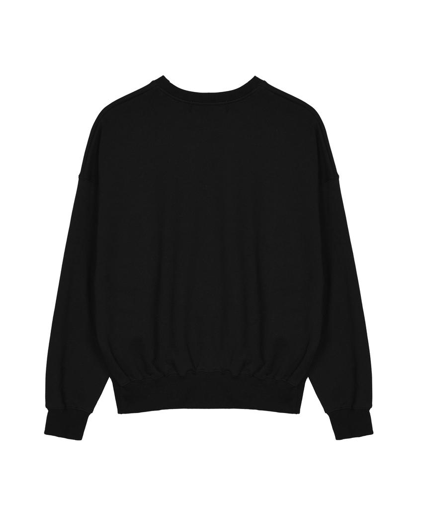 Nigaennikol Volume Nicole Rose Sweatshirt_Black Charcoal
