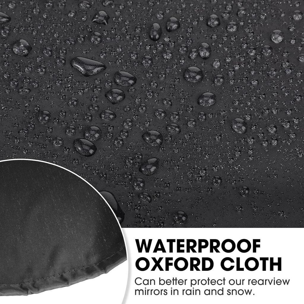 Frienda 6 Pieces Waterproof Side Mirror Covers Auto Rearview Protection Cover Exterior Rear View Accessories Car Mirror Accessories With Drawstrings