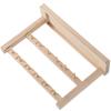 Space Saving Keychain Display Stand Practical Key Rings Exhibit Rack for Keeping Keychains Sorted and Accessible
