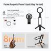 Portable Rotatable Aluminum Alloy Travel Stand for Airplane and Train Desks