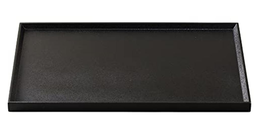 Shikkodo Morning "Yamanaka Lacquerware" Tray, Stone-Lacquered ZE-07