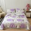 Pink Flower Pattern Quilt Breathable Comfortable Air-conditioning Quilted Quilt Skin-friendly Multi-functional Thin Blanket