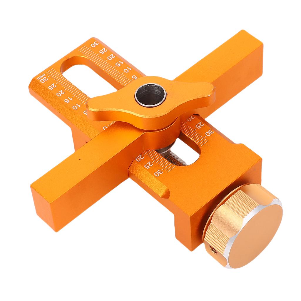 Cabinet Door Mounting Jig Aluminum Alloy Adjustable Arm Door Installation Locating Kit with 6mm 8mm