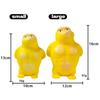 Squishies Gorilla PU Slow Rising Soft Decompression Doll Toy Animal High-Elastic Stretchable Kawaii Squeeze Toys for Kids Adult