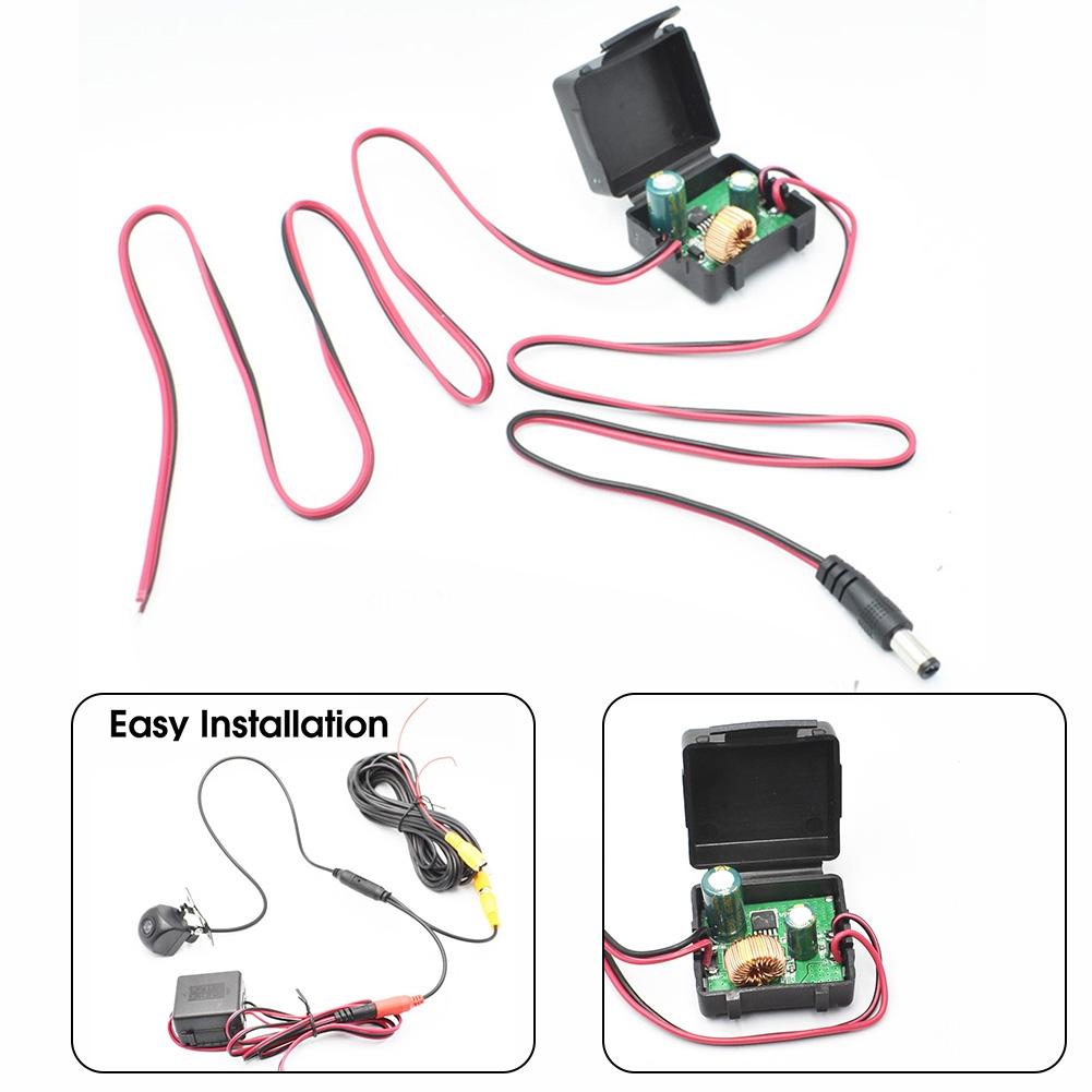 Converter Voltage Regulator Black Car Accessories Plastic