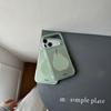Korean Simple Green Graffiti Pear iPhone 17 Pro Max Case