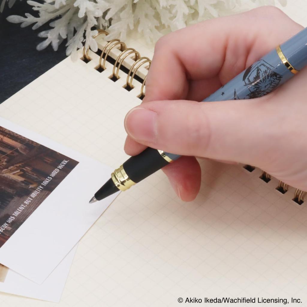WACHIFIELD Dayan the Cat Rollerball Pen Moonlit Piano Cartridge and Converter Ink - - IP635373, Included, Color Blue-Black, 0.7mm