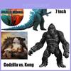 Figura de Ação Godzilla Vs King Kong de 7 polegadas em PVC Para Colecionadores e Fãs Entusiasmados