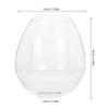 1Pcs Glass Lampshade Transparent European Style Bedroom Lamp Cover Decorative Diffuse Lighting Warm Atmosphere