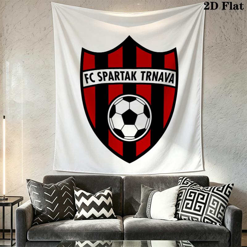 FC Spartak 1 Wandkleed Esthetisch Wandkleed Bedrukt Stof Deken Decoratieve Wandkleden voor Slaapkamer Woonkamer Huisdecoratie