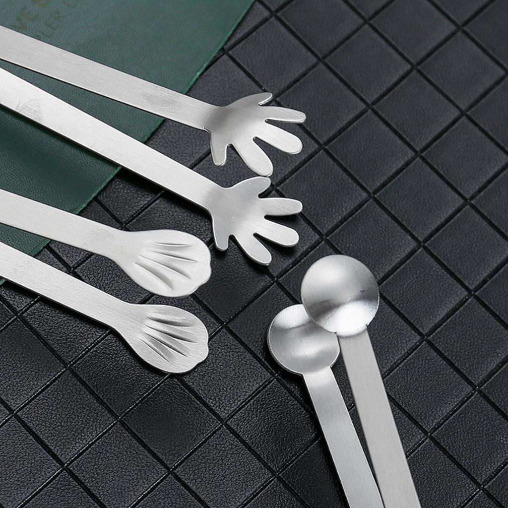 Silicone Ice Holder, -slip Stainless Steel Food Holder, Snack Holder,