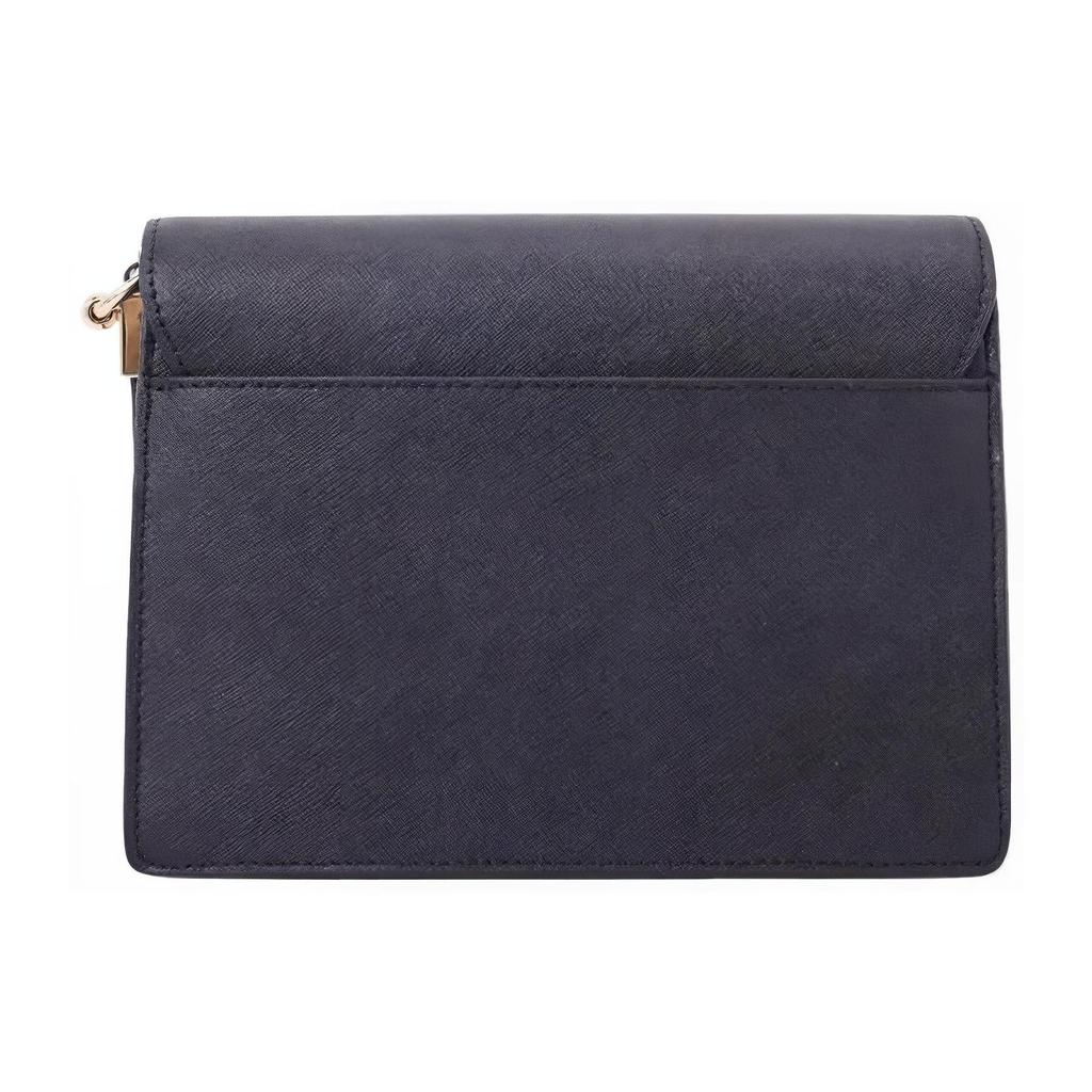 Tory Burch Robinson Leather Shoulder Crossbody Bag Women Bags Black 46333-018
