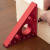 Xiaomi Aluminum Right Angle Ruler Woodworking Ruler Triangle Ruler Scales Machinist Carpenter's Square Height Measuring Tools Gauge