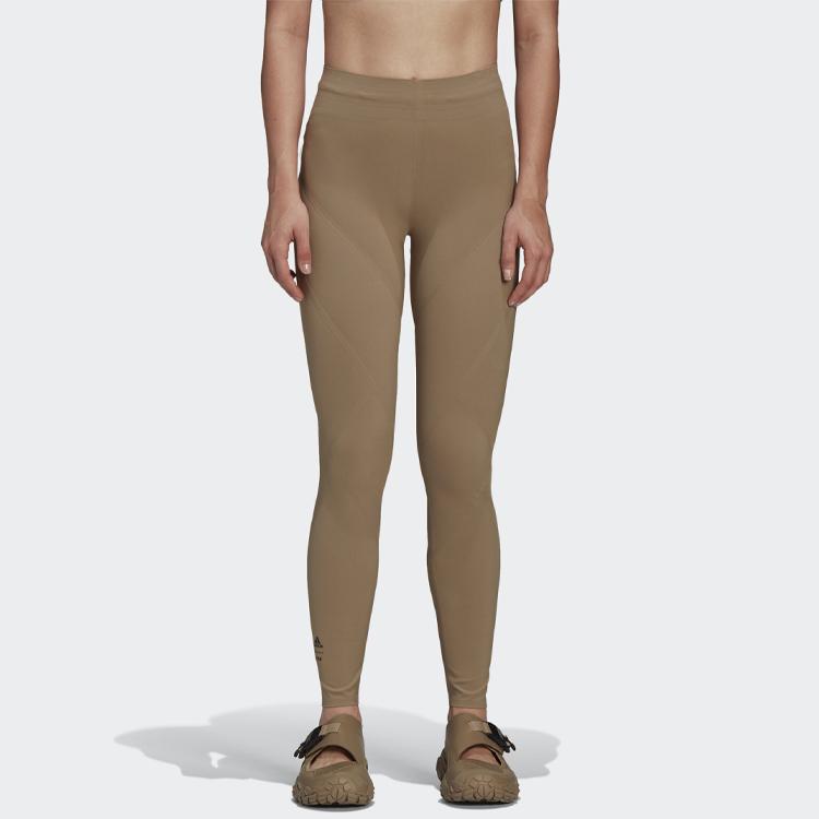 Adidas Originals X Hyke Collaboration Slim Fit Casual Sports Trousers Women Bottoms Yellow-Brown GP3044