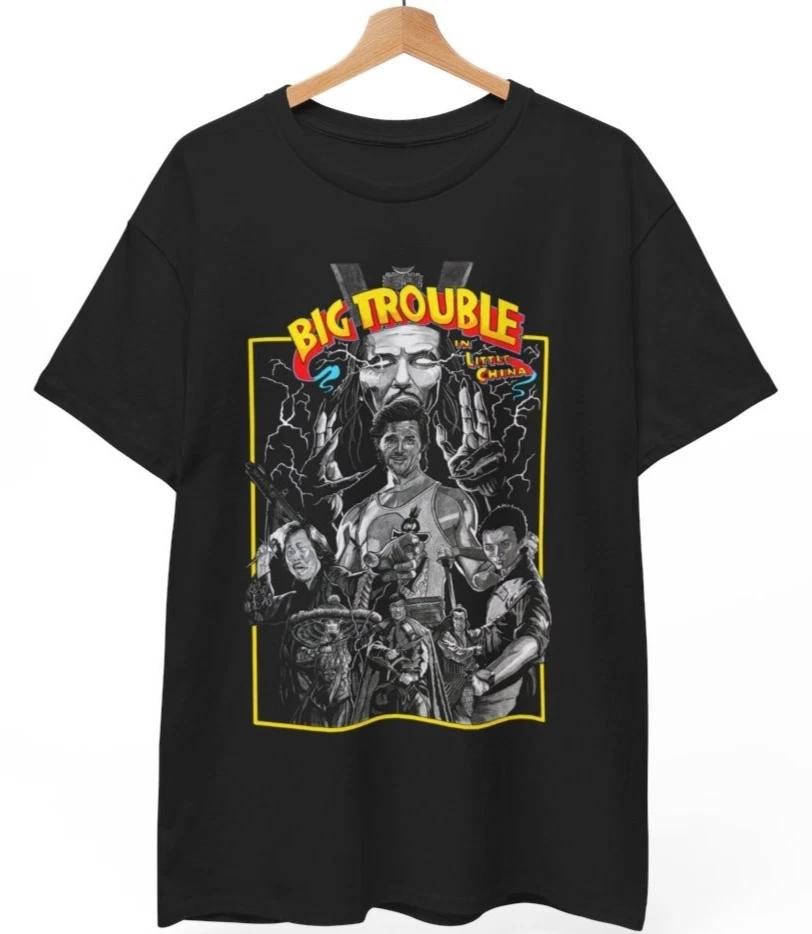 Big Trouble In Little China T-Shirt, Jack Burton, The Three Storms, Cult Movie