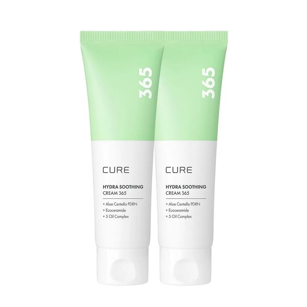 [CURE] Cure Aloe Cica PDRN Soothing Cream 365 80ml 2 Pieces