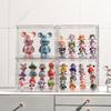 Caixa de Exibição de Armazenamento em Acrílico Transparente Para Brinquedos Fingures Vitrine Para Figuras e Bonecos Blind Box Organizador de Figuras de Ação