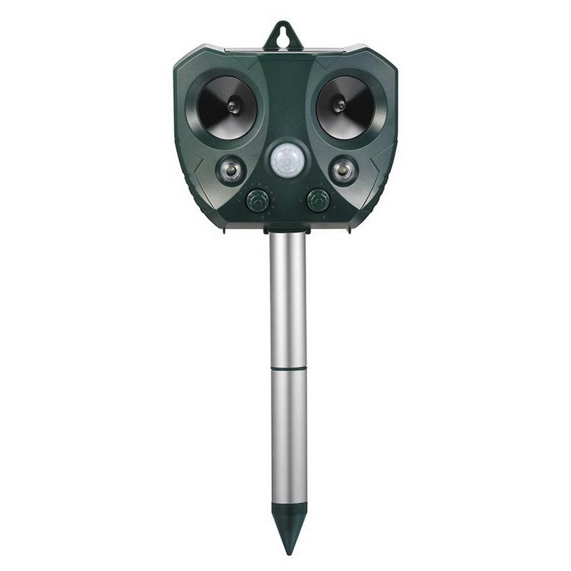 

Cross-border Solar Ultrasonic Animal and Pest Repeller for Rodents, Birds, and Dogs 668A Repeller (English Manual)