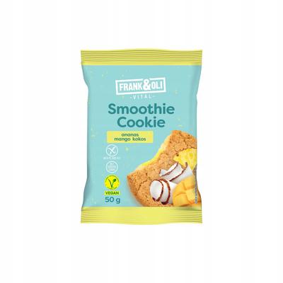 Smoothie Cookie Oatmeal Cookie Sugar-Free Gluten-Free Pineapple Mango Coconut 50G