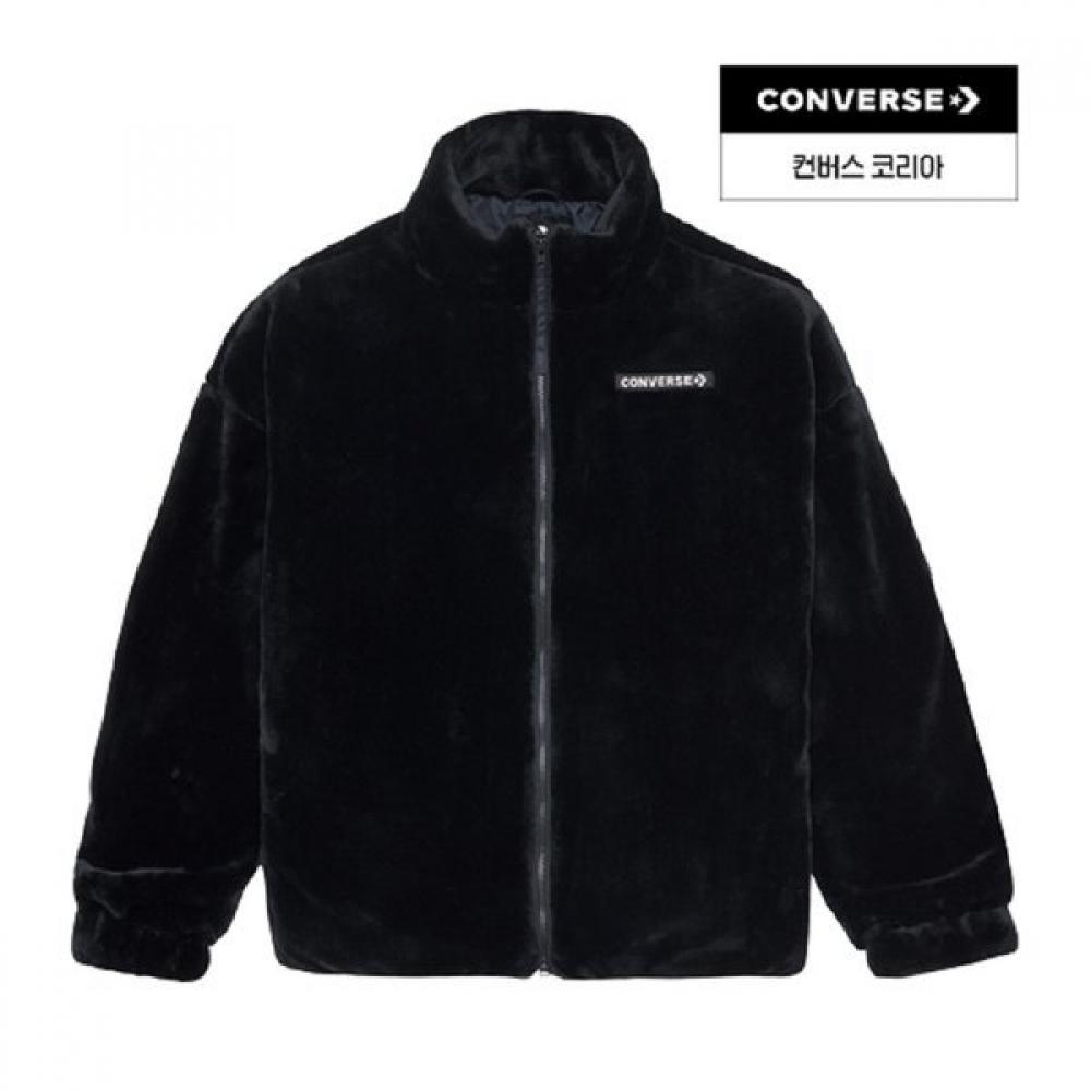 

Converse Fox Fur Jacket Converse Black 10023526 A01 90